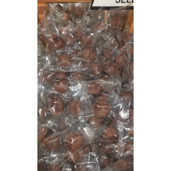 BOMBÓN DE DULCE DE LECHE Y CRUJIENTE DE GALLETA GRANEL200 GRS