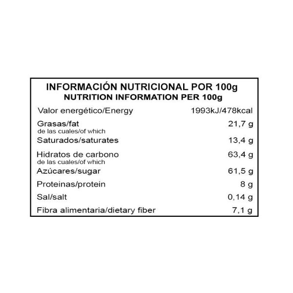 cajita de 6 uds de Bombón de dulce de leche