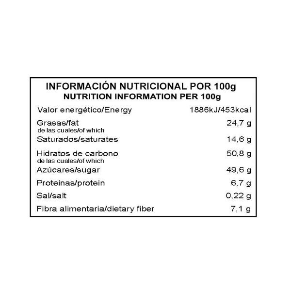 cajita de 6 uds de Bombón de frutos rojos.