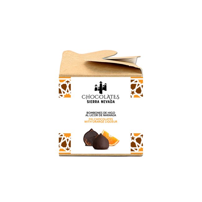 BOMBÓN DE HIGO CON CHOCOLATE Y LICOR DE NARANJA GRANEL KG