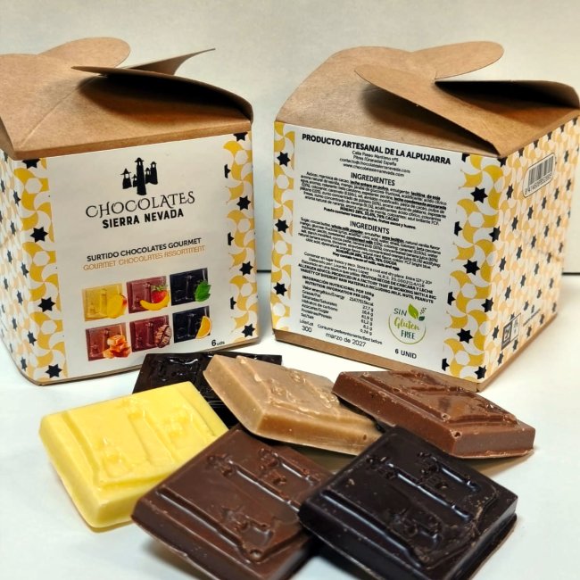 Mini tabletas surtidas gourmet