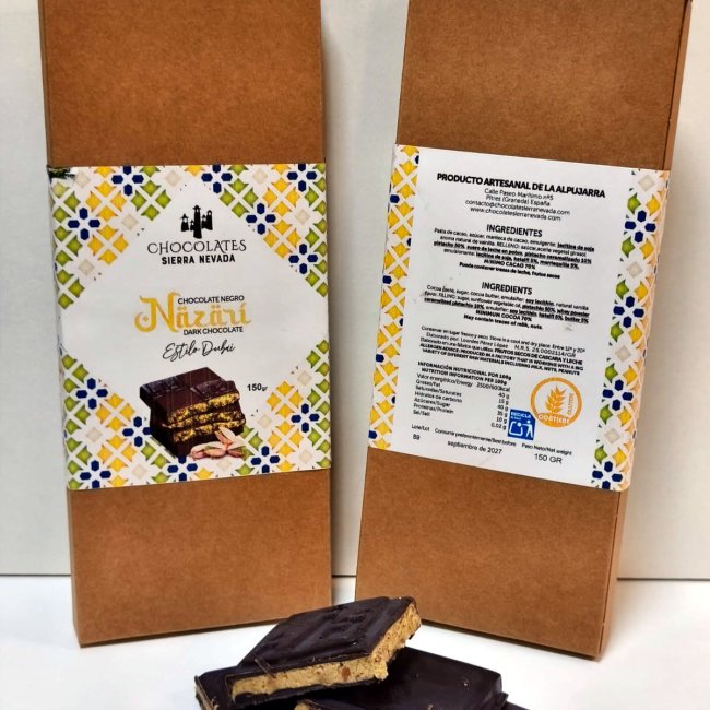 Chocolate “Nazarí” estilo Dubai