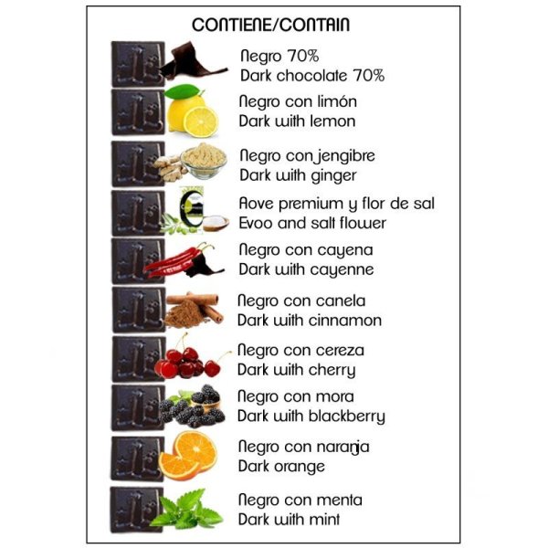 Surtido mini tabletas black