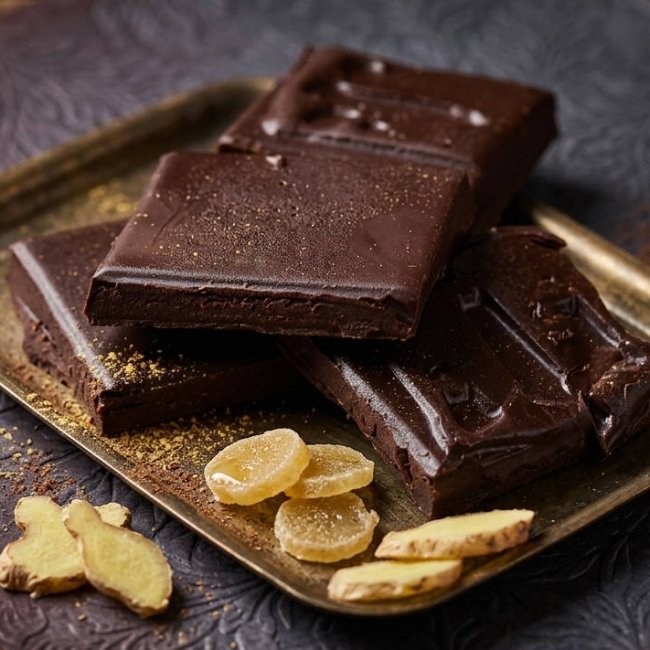 Tableta cacao beer chocolate negro con mousse de cerveza