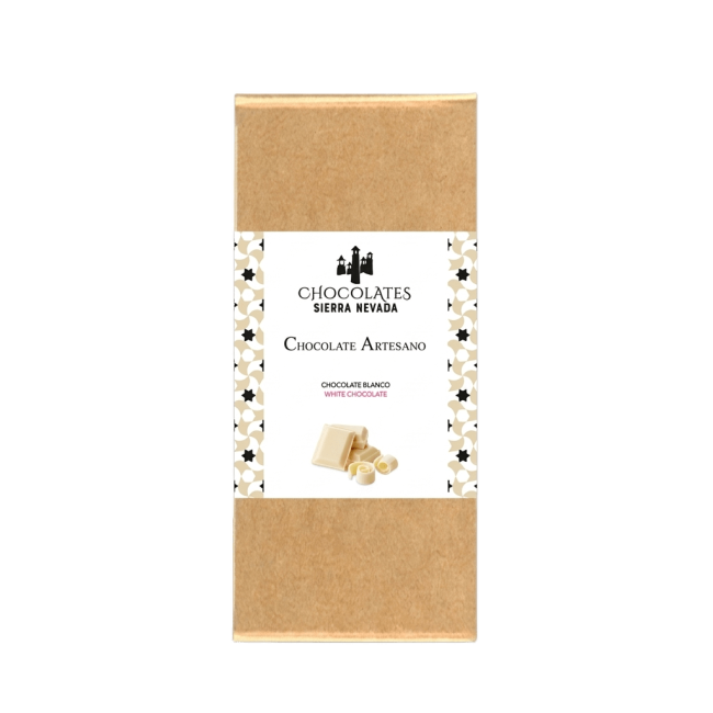 Tableta chocolate blanco 100 g
