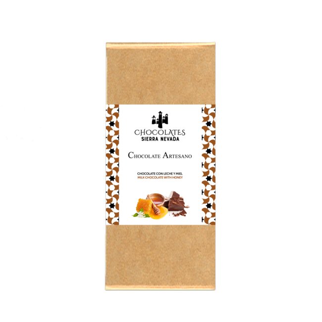 Tableta con leche y miel 100 grs