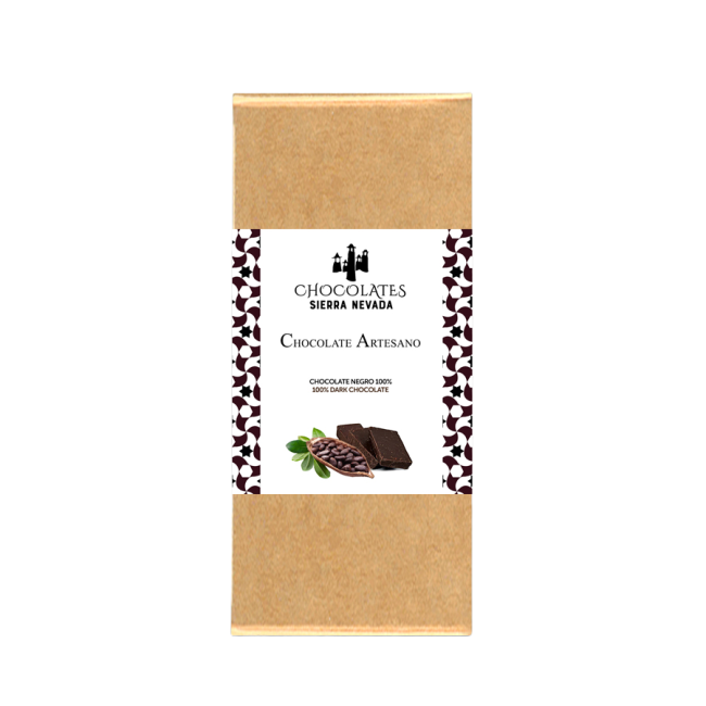 Tableta de Chocolate Negro 100% 100 g