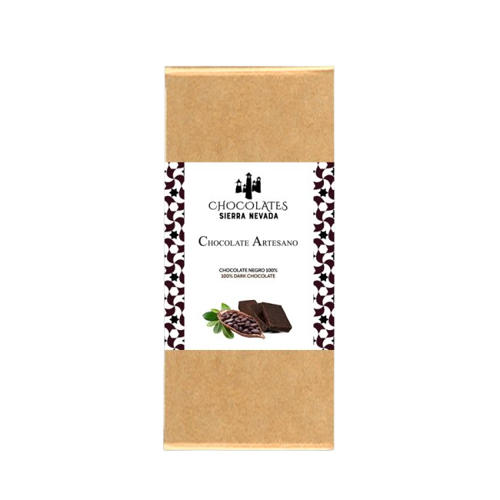 TABLETA CHOCOLATE NEGRO 100% 100 grs