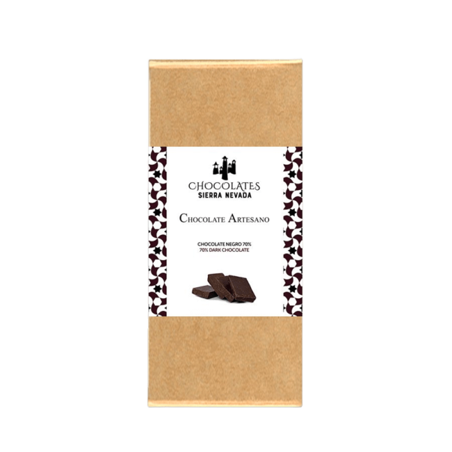 Tableta de chocolate negro 70%