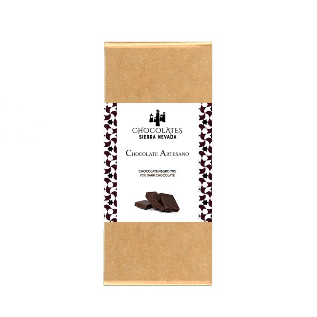 Tableta de chocolate negro 70%