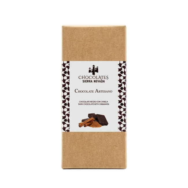 Tableta chocolate con canela 100g