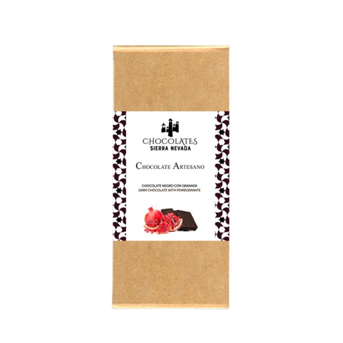 Chocolate negro 70% con granada
