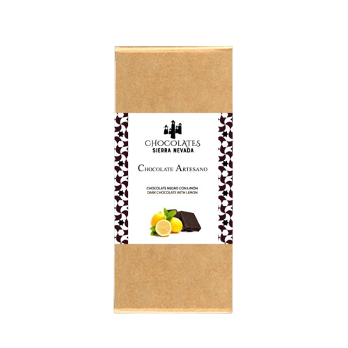 Tableta chocolate con limon y jengibre100grs