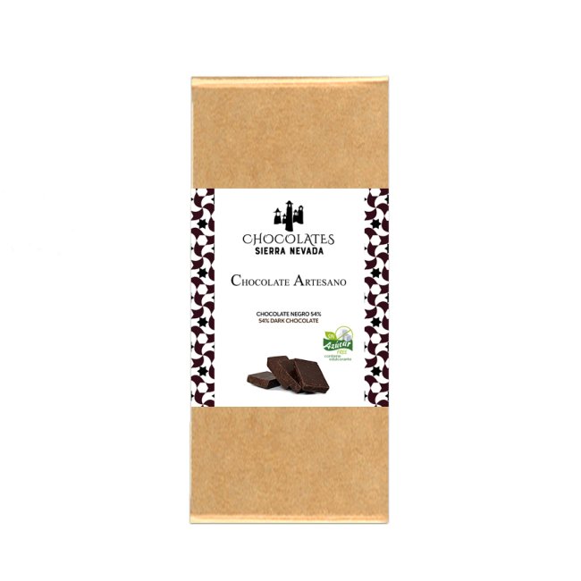 Tableta chocolate negro sin azĂșcar 100 grs