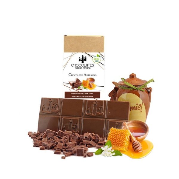 Tableta con leche y miel 100 grs