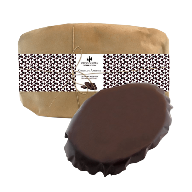 Tabletón de chocolate gigante 70% 1 kg