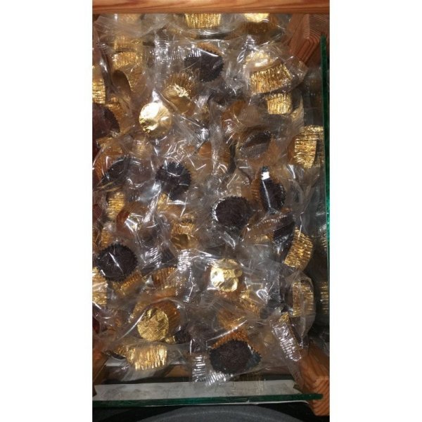 TRUFA DE CHOCOLATE  AL BRANDY  GRANEL 200GRS